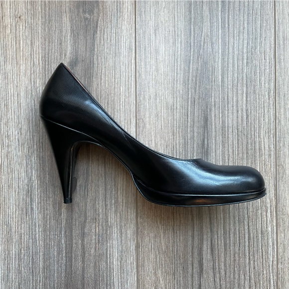 Charles Jourdan C J BIS Black Leather Pumps | 9.5 - Picture 10 of 10